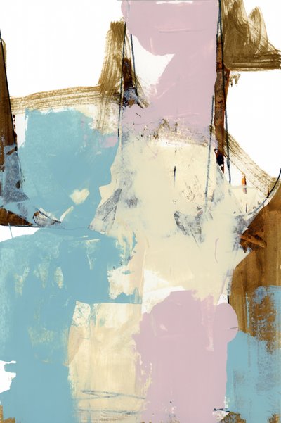 Abstracto moderno en tono rosa dorado de cartissi