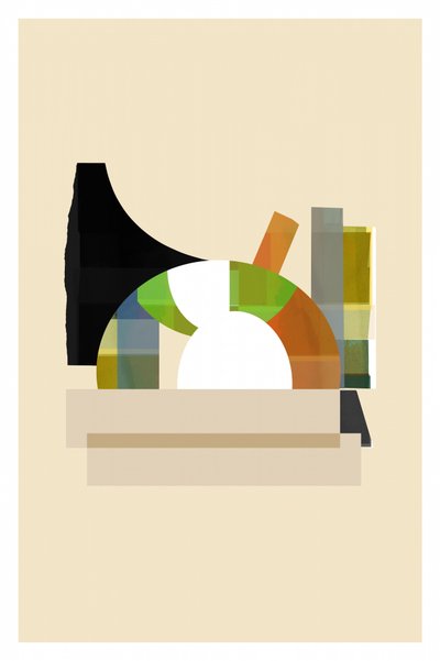Formas modernas en capas de cartissi