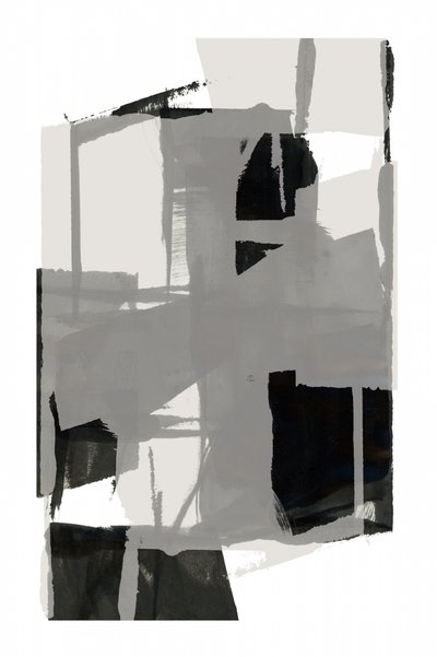Formas abstractas monocromáticas de cartissi
