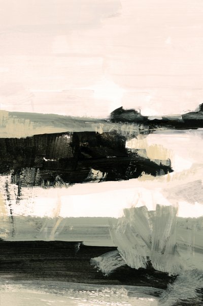 Paisaje abstracto en tonos apagados de cartissi