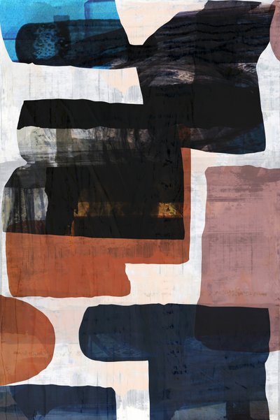 Formas abstractas en tonos apagados de cartissi