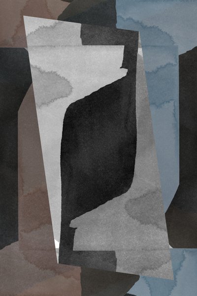 Formas abstractas en tonos apagados de cartissi