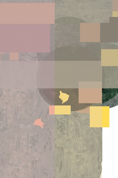 Capas geométricas en tonos apagados de cartissi