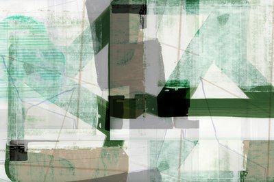 Capas geométricas en tonos apagados de cartissi