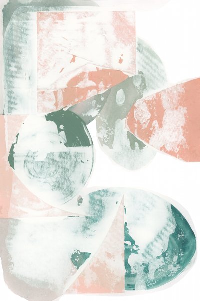 Capas geométricas en tonos pastel de cartissi
