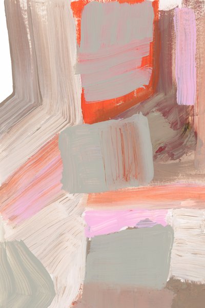 Bloques rosa, naranja y gris de cartissi