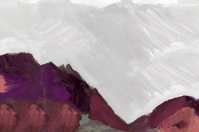 Cumbres de las Montañas Púrpuras de cartissi