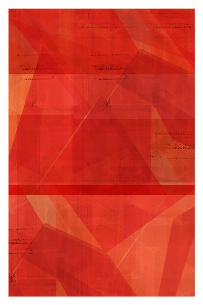 Capas geométricas rojas de cartissi