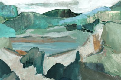 Paisaje abstracto y sereno de cartissi