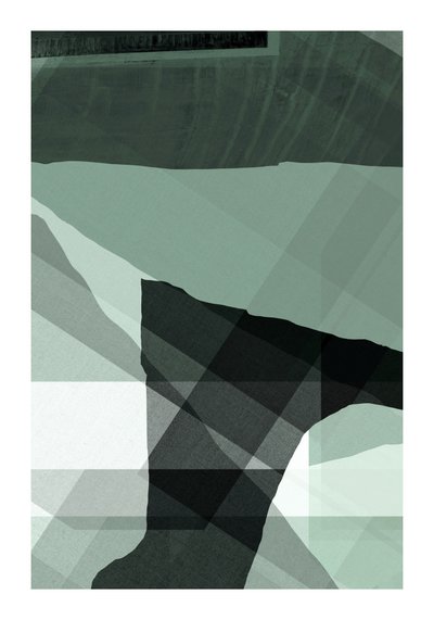 Abstracto sereno en capas de cartissi