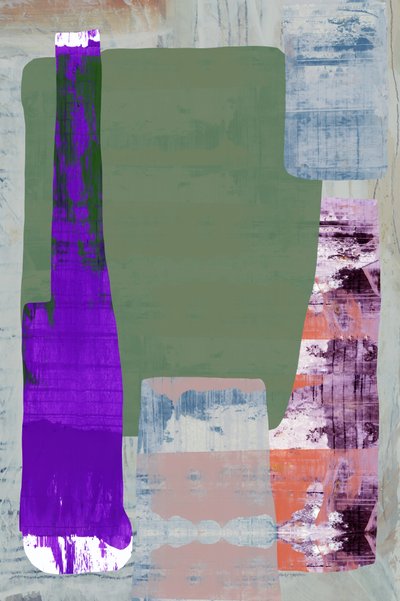 Formas abstractas con textura de cartissi