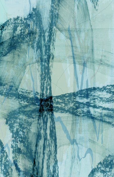 Abstracto azul con textura de cartissi