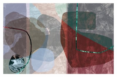 Capas abstractas translúcidas de cartissi