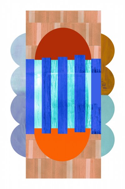 Geometría abstracta vibrante de cartissi