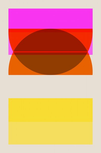 Capas geométricas llenas de color de cartissi