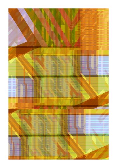 Capas geométricas llenas de color de cartissi