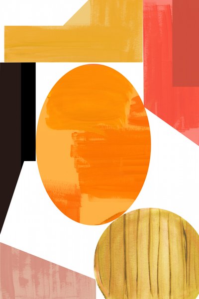Formas abstractas cálidas de cartissi