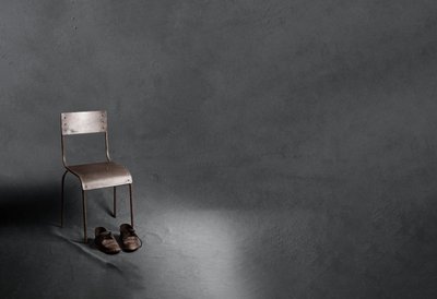Silla solitaria Zapatos viejos de chenyi wang