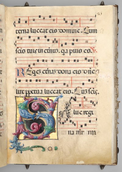 Gradual de circle of Girolamo dai Libri