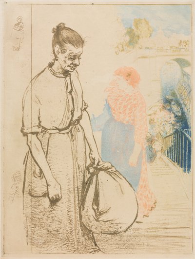 Lavanderas (Les Laveuses) de circle of Kenkō Shōkei