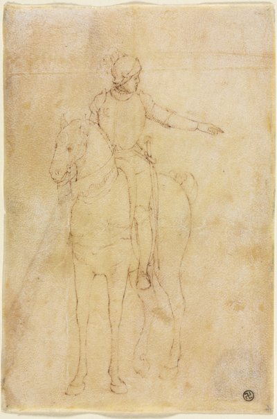 Figura Armadura a Caballo de circle of Vittore Carpaccio