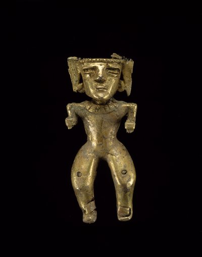 Figura de Pie, 200-1600 d.C. de civilization Quimbaya