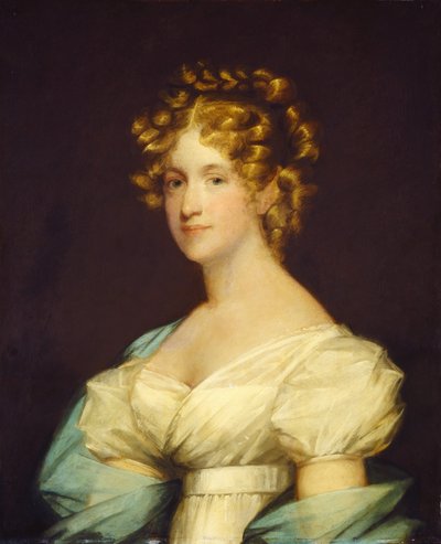 Charlotte Morton Dexter (Sra. Andrew Dexter) de completed by an unknown artist Gilbert Stuart