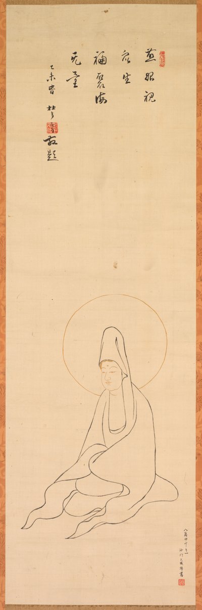 White-Robed Guanyin de copy after Jueji Yongzhong