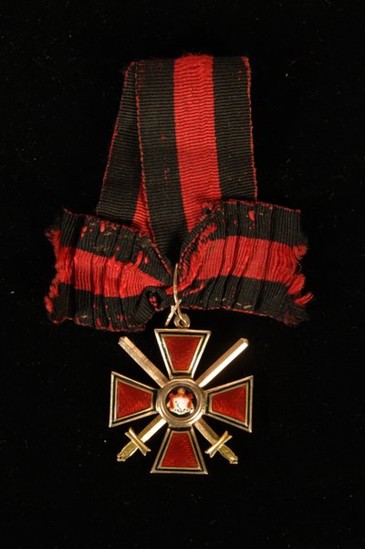 Cinta y Medalla de la Orden de San Vladimir, Cuarta clase, siglo XIX de decorations and medals Orders