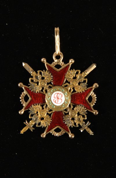 La Insignia de la Orden de San Estanislao, Tercera Clase de decorations and medals Orders