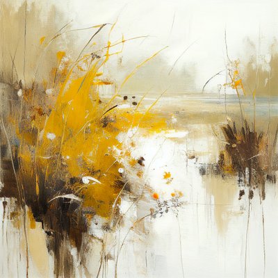 Abstracto pantano pantano, Wall Art | Impresiones en lienzo de F. Abderrahim