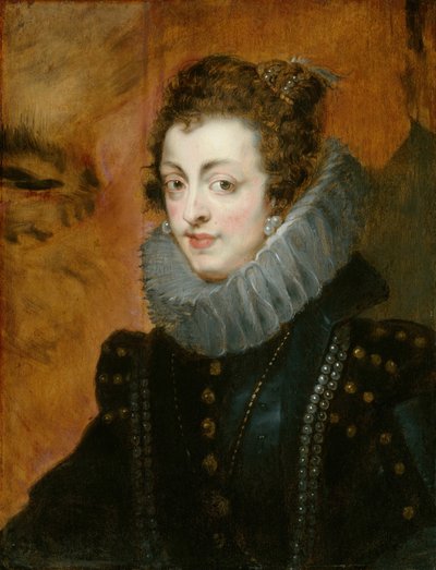 Retrato de Isabel de Borbón de follower of Flemish,. Peter Paul Rubens