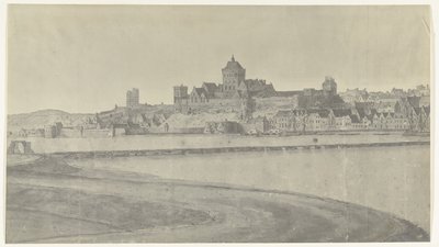 Vista de Nimega, 1672 Fotos de dibujos de la invasión francesa de los Países Bajos en 1672 por Adam Frans van der Meulen conservados en la Manufacture des Gobelins (título de la serie) de frères Moreau