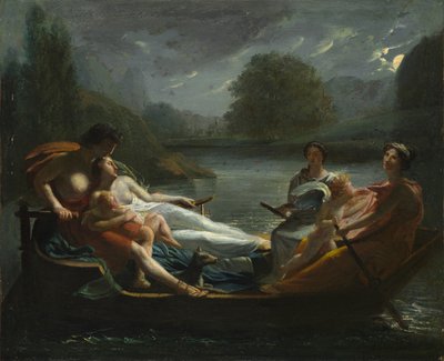 The Dream of Happiness de imitator of Pierre Paul Prud