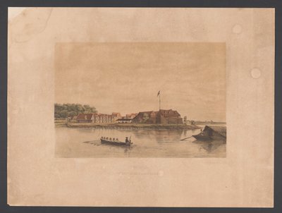 Fuerte Zeelandia en Paramaribo
Surinam. Vista del Fuerte Zelandia en Paramaribo (título en el objeto)
Indias Occidentales (título de la serie en el objeto)
Gezigten uit Neerland