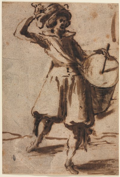 El Tamborilero de manner of Jacques Callot
