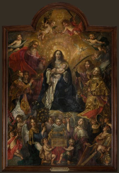 Iglesia parroquial (Sint-Walburgakerk). Pintura. Nicolas De Liemaeckere. de or Liemaecker Nicolaas de Liemakere