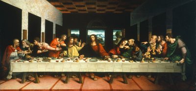 Copia de La Última Cena de Leonardo da Vinci, por Cesare Magni de or Magno Cesare Magni