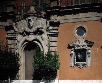 Vista del palacio Zuccari de or Zuccaro Federico Zuccari
