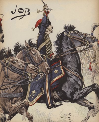 Caballero francés de las Guerras Napoleónicas de pseudonym for Onfray de Breville Jacques Job