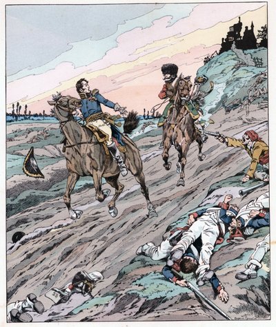 Dale de beber todavía las palabras del General Hugo (Joseph Leopold Sigisbert Hugo) de pseudonym for Onfray de Breville Jacques Job