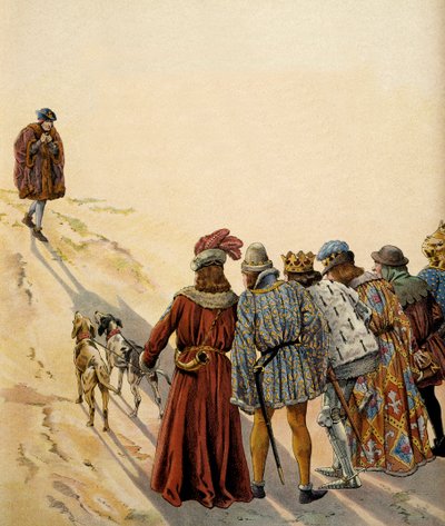 Historia de Francia en la Edad Media: Conde de Charolais (luego Carlos el Temerario (1433-1477), Francisco II, duque de Bretaña (1433-1488), Carlos de Francia, duque de Berry y hermano del rey (1446-1472), Juan II, duque de Borbón (1426- de pseudonym for Onfray de Breville Jacques Job