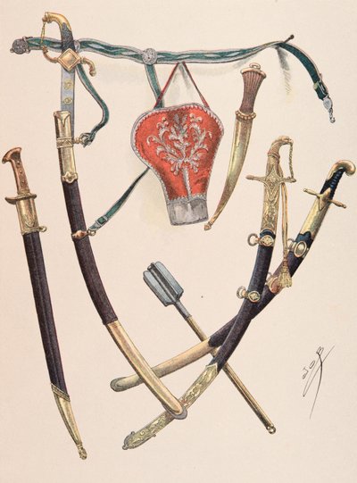 Jacques Marie Gaston Onfroy de Breville dit JOB (1858-1931) - Uniforme de las tropas francesas en todas las épocas: Armas a l