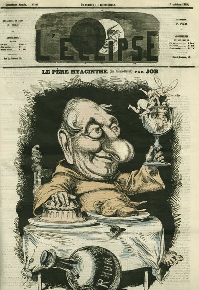 Louis Hyacinthe Duflost dit Hyacinthe (1814-1887), actor francés. Portada en “L