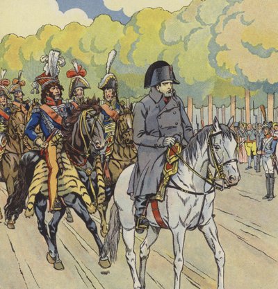 Napoleón I de Francia, apodado el "Pequeño Cabo" de pseudonym for Onfray de Breville Jacques Job