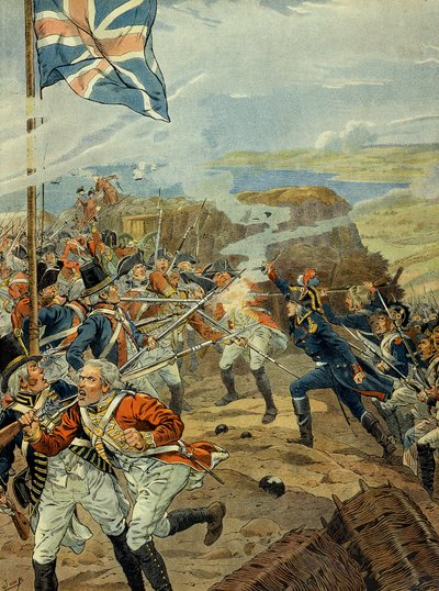El Ejército del Rin y la Revolución Francesa 1789: Napoleón I Bonaparte (1769-1821) cargó contra los ingleses en Tolón en 1793. Las fronteras del sur de Francia fueron invadidas por potencias coaligadas contra la Revolución. Los ingleses ocuparon Tolón en  de pseudonym for Onfray de Breville Jacques Job