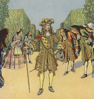 El Rey Sol, Luis XIV de Francia de pseudonym for Onfray de Breville Jacques Job