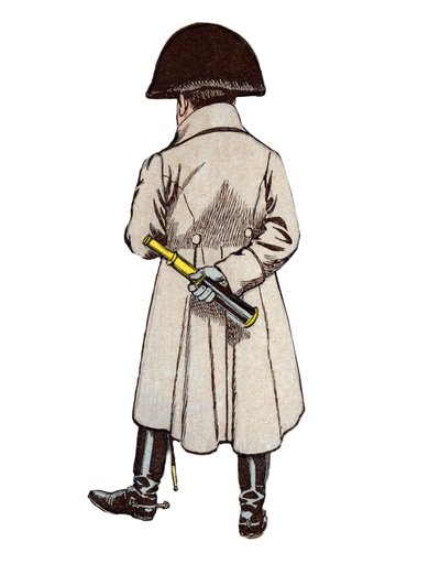 Retrato de Napoleón Bonaparte - litografía de Job (Jacques Onfroy de Breville) de “Le Grand Napoléon des Petites Enfants” 1893 de pseudonym for Onfray de Breville Jacques Job