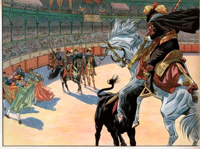 Una corrida de toros en España. Joachim Murat de pseudonym for Onfray de Breville Job
