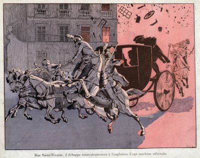 El atentado de la calle Saint Nicaise de pseudonym for Onfray de Breville Job